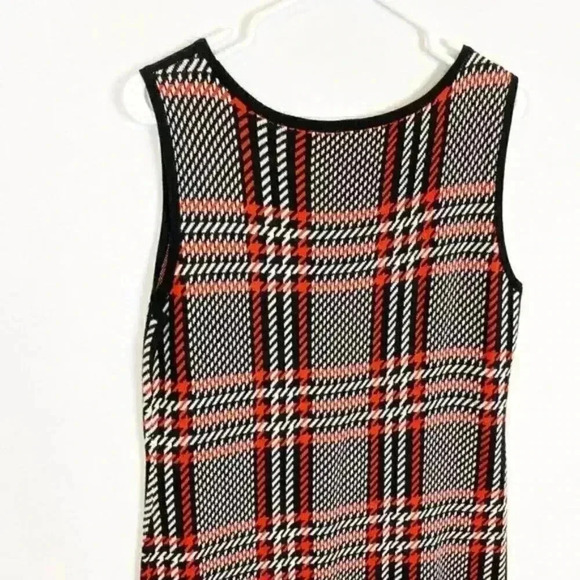 1901 Plaid Houndstooth Sweater Dress Small - Picture 5 of 8